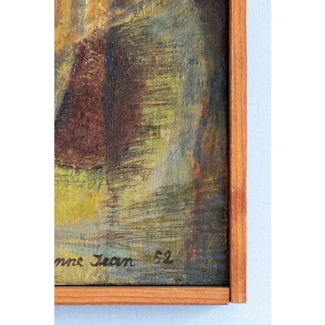 Green Suzanne Jean, Fonds Marins, 1952, Oil Painting on Canvas For Sale - Image 8 of 10