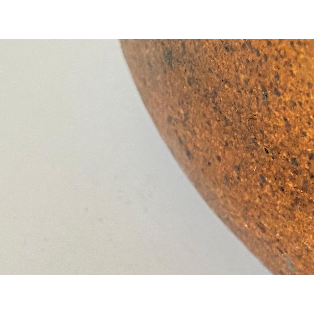 Asian Stoneware Dish in Brown Color, Korea, 1950s For Sale - Image 4 of 9