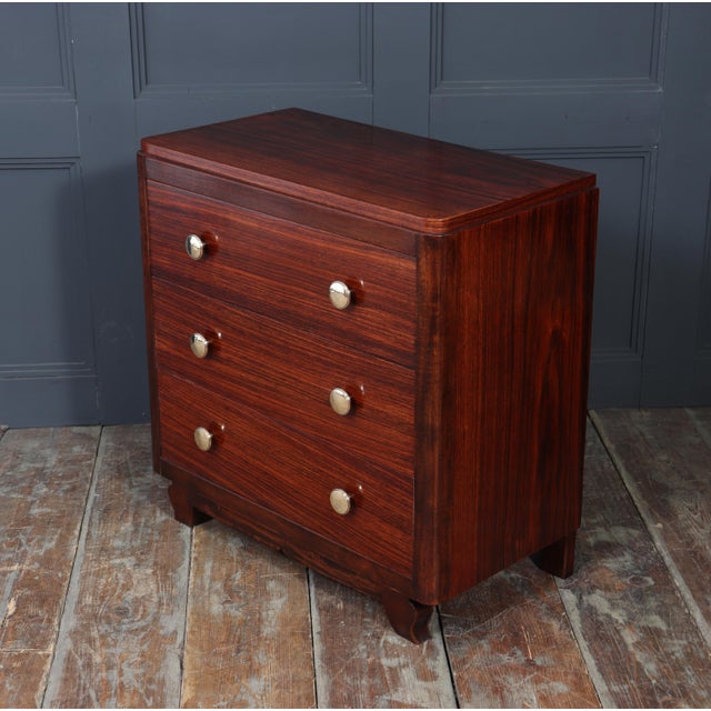 French Art Deco Chest of Drawers, 1930s For Sale - Image 12 of 16
