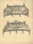 Very Rare-1878- Set of 5 French Antique Interior Furniture Design Lithographs-Setees, Documentation For Sale - Image 4 of 7