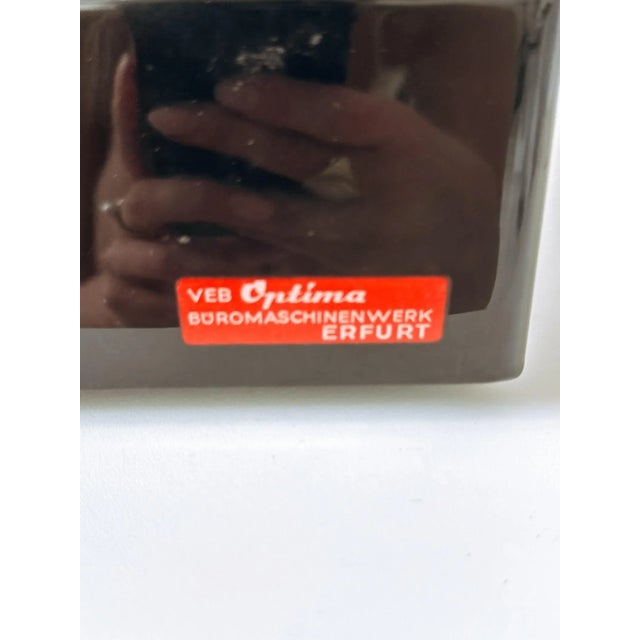 Vintage Optima Elite Black Typewriter, 1950s For Sale - Image 16 of 18