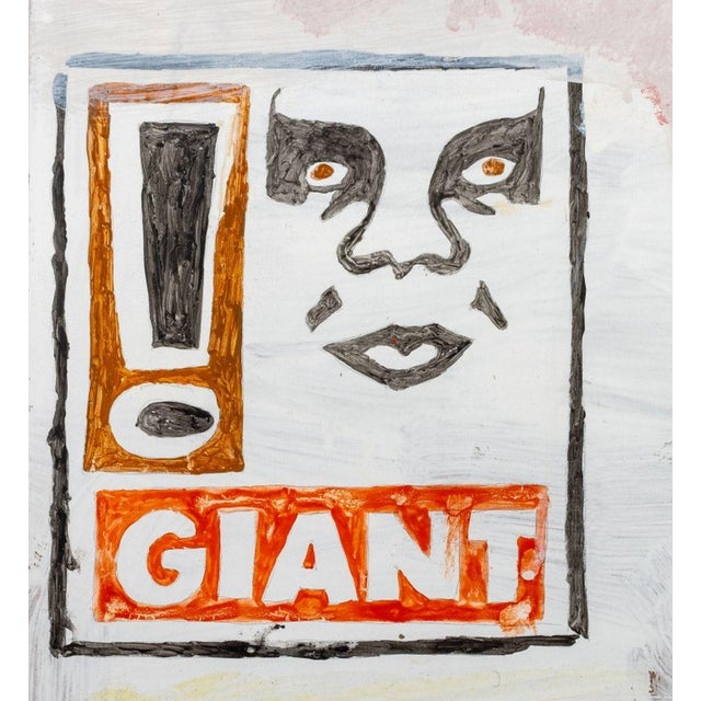 Contemporary Paolo Barrile "Giant" Mixed Media on Panel For Sale - Image 3 of 9