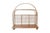 1920’s English Brass & Oak Magazine Rack For Sale - Image 4 of 9