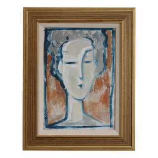 Florentine School Artist, Hidden Portraits XXVI, 1990s, Acrylic on Canvas, Framed For Sale