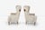 Camel Luigi Caccia Dominioni Pair of Ambrosianeum High-Back Lounge Chairs for Azucena, 1955 For Sale - Image 8 of 13