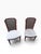 Vintage French Provincial Cane-Back Side Chairs With Taupe Upholstery, Pair For Sale In Buffalo - Image 6 of 9