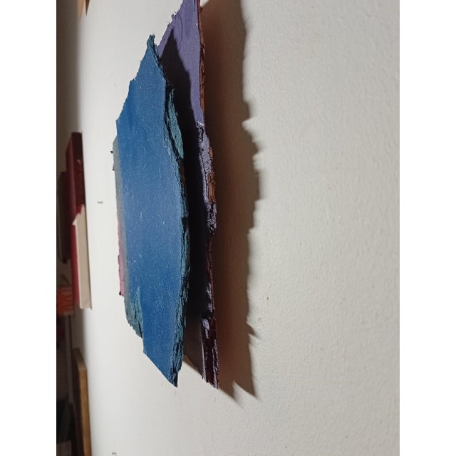 Wood Contemporary Abstract Aerosol on Assembled Masonite (Isorel) "Untitled 170" by Andre Debono For Sale - Image 7 of 9