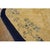 1920s 1920s Beige Field Foliate Medallion Antique Oval Chinese Peking Rug 3' X 5'9'' For Sale - Image 5 of 11