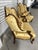 Pair of French Provincial Carved Walnut Bergeres, Late 19th Century For Sale In Savannah - Image 6 of 9