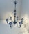 Mid-Century Modern Murano Glass Chandelier, 1940s For Sale - Image 3 of 6