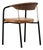 Chairman Chair in Walnut with Upholstery in Cognac by Henrik Tengler for One Collection For Sale