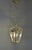 1920s Louis XVI Style Brass Hanging Lantern, 1920s For Sale - Image 5 of 16