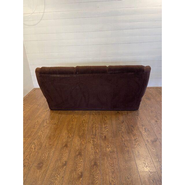 Textile Vintage Brown Seating Modules, 1970s, Set of 3 For Sale - Image 7 of 10