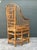 Vintage Brighton Pavilion High Back Rattan Chair For Sale - Image 11 of 12
