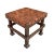 Early 20th Century English Arts & Crafts Leather Top Stool For Sale - Image 4 of 13