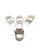 Mid 20th Century Shelby Williams Aluminum Legs Gazelle Chairs Armrests MidCentury Set of Four For Sale - Image 5 of 6