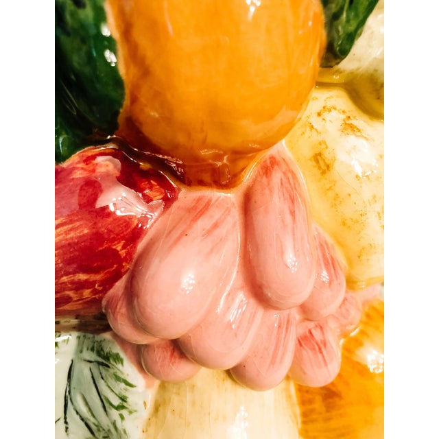 Green Vintage 1960s Porcelain Topiary Centerpiece For Sale - Image 8 of 12