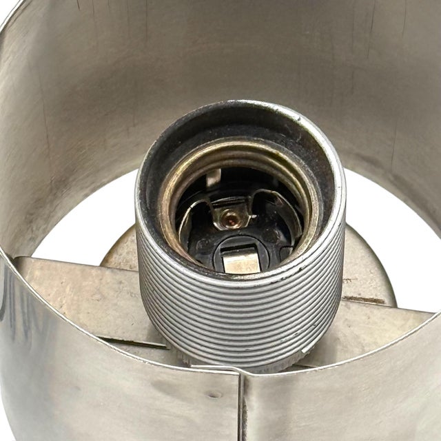 Chrome Spiral Wall Lamp from Galerie Oxar, France, 1970s For Sale - Image 11 of 14