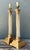 Brass Vintage Neoclassical Twisted Glass Lamps - A Pair For Sale - Image 8 of 12