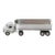 Mid-Century Smith Miller Silver Streak Truck & Trailer in Aluminum For Sale