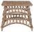 Wood Wicker Accent Table in Natural For Sale - Image 7 of 7