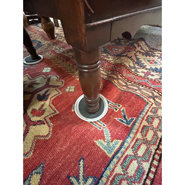 Antique 4 Drawer Sheraton Style Mahogany Chest of Drawers For Sale In Philadelphia - Image 6 of 12