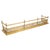 Antique Victorian Brass Fireplace Fender, 1800s For Sale - Image 11 of 11