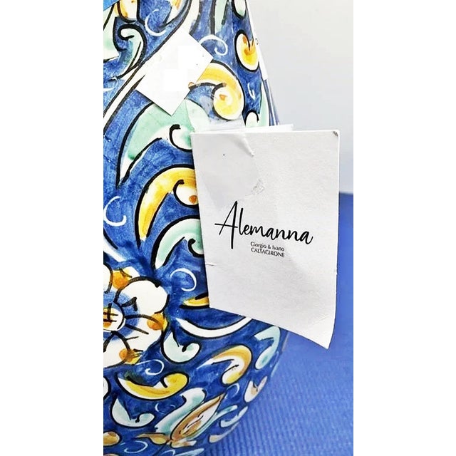 1960s Terracotta Sicilian Vase by Alemanna For Sale In West Palm - Image 6 of 7