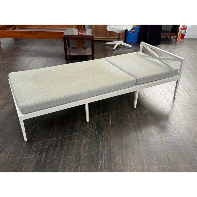 Design Plus Gallery presents a Chaise Louge from Janus Et Cie. Simply elegant and radiates glamour with a casual modernist...