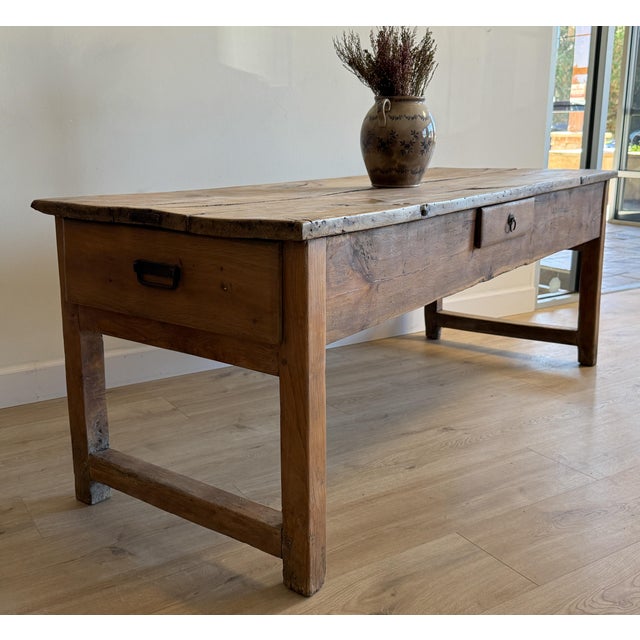 We quite literally ran to this piece when we first spotted it—the coloring and patina are that beautiful; a late 19th-...