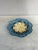 Rustic Belgium Majolica Flowers Plate Wasmuel, Circa 1880 For Sale - Image 3 of 6