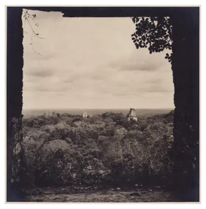 Hanna Seidel, Guatemalan Landscape, Black and White Photograph, 1960s