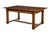 Brown Vintage Oak Refectory Table, 1990 For Sale - Image 8 of 8