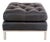 DS-0040 Ottoman in Black Leather from de Sede For Sale