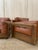1960s Italian Leather Club Chairs, 1960s, Set of 2 For Sale - Image 5 of 12