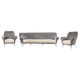 Sofa Set by Gigi Radice, Mid-20th Century, Set of 3 For Sale