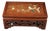 Huali Rosewood Display Stand Inlaid With Mother-of-Pearl For Sale