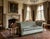 Vintage Velvet Knole Sofa with Floral Cushions, 1950s For Sale - Image 9 of 10