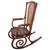 Mid-Century Modern Mid-Century Portuguese Bent Oak & Caine Scrolling Rocking Chair No. 5585 For Sale - Image 3 of 11