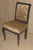 Blue With Gold Louis XV Antique Style Desk with Chair - 2 Pieces For Sale In Los Angeles - Image 6 of 9