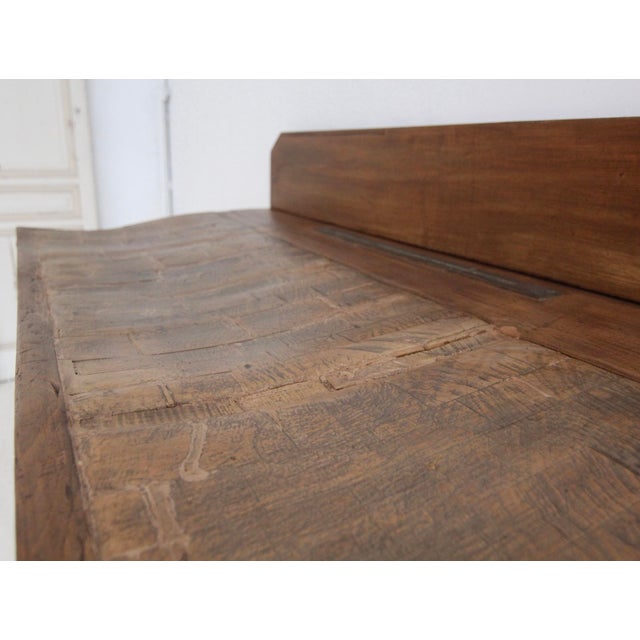 Large Vintage Art Deco Butcher's Block Table, 1930s For Sale - Image 18 of 18