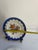 Vintage 1950's Kunst Hummendorf Kronack Bavaria Germany Porcelain Tea Set Trio Cobalt Blue Gold Tea Cup Saucer Dessert Plate For Sale - Image 18 of 18