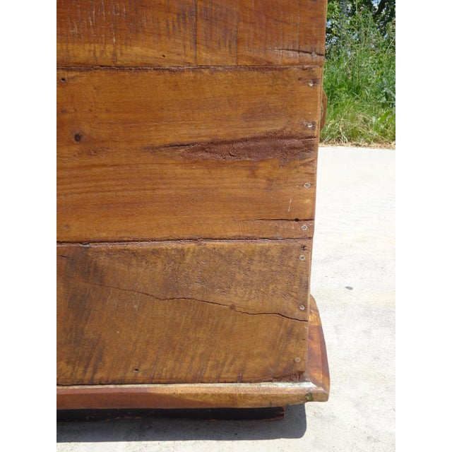 Small Cabinet in Canoe Wood and Teak, 2000s For Sale - Image 10 of 18