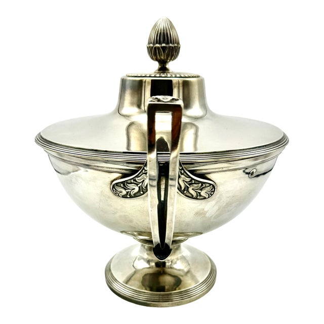 Early 19th Century French Empire First Standard Silver Tureen For Sale - Image 9 of 18