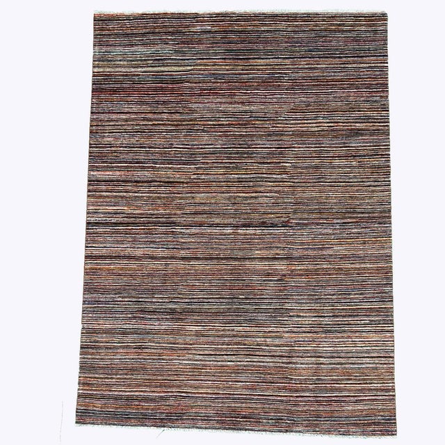 1990s Afghani Line Gabbeh Rug in Wool, 1990s For Sale - Image 5 of 5