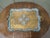 Rococo Decorative Carved Gold and Blue Painted Italian Sideboard Tray, 1960 For Sale - Image 3 of 8