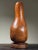 Eva Martino (American, b. 1929) - Vintage Hand Carved Outsider Biomorphic Wood Sculpture, Signed (ca. 1950). Stippled...