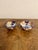 Two small antique Japanese imari bowls, having two antique Japanese imari bowls with wavy shaped rims, decorated with...