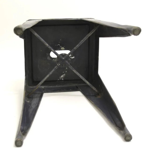 1930s Vintage Stool by Xavier Pauchard for Tolix, 1930s For Sale - Image 5 of 10