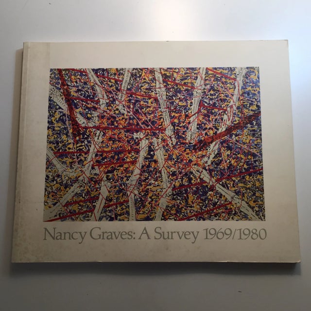 Nancy Graves: A Survey" 1969/1980 by Linda Cathcart. Buffalo: Albright-Knox Gallery, 1980. Softcover with pictorial wraps....